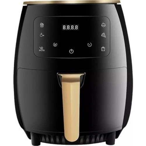 Silver Crest Xxl 6 Litre Dijital Ekran Dokunmatik Piano Siyah Airfryer RM-501 (İTALAGATÇI GARANTİLİ)